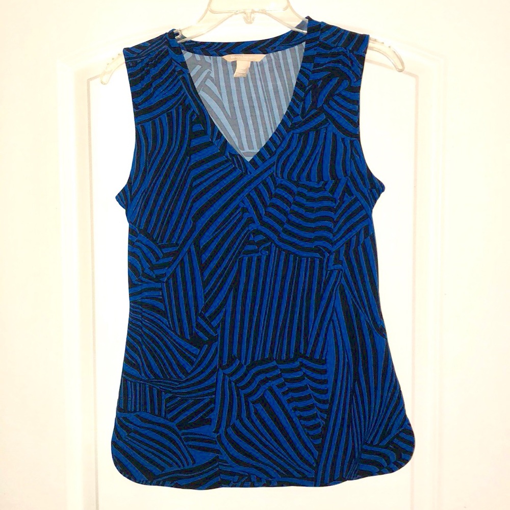 Banana Republic blue blouse